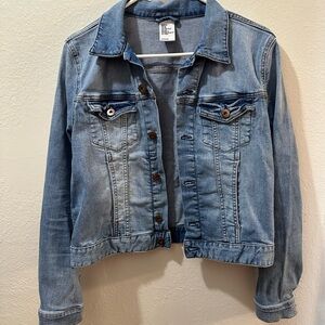 H&M Blue Jean Jacket Classic Denim Style